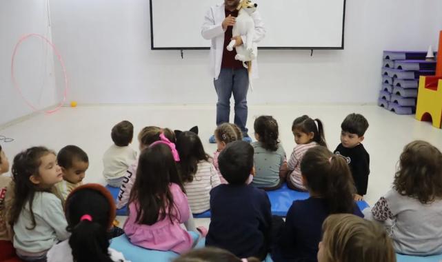 Kocaeli İzmit Belediyesinden miniklere hayvan dostu eğitim programı 
