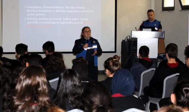 Kocaeli zabıtası öğrencilerle buluştu