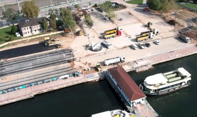 Kocaeli’de 1 Mart Vapur İskelesi Otoparkı yüzde 85 tamam