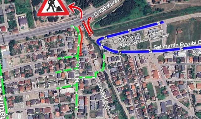 Kocaeli’de D-130’da trafik düzenlemesi