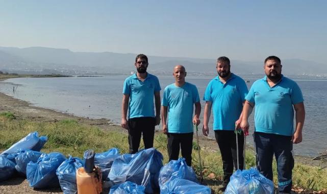 Kocaeli’de sahil temizliği Mavi Takım’dan sorulur