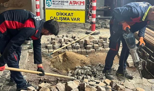 Kocaeli’de yaya yollarına konforlu dokunuş