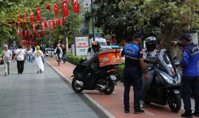Kocaeli’de zabıta denetimde, yayalar güvende