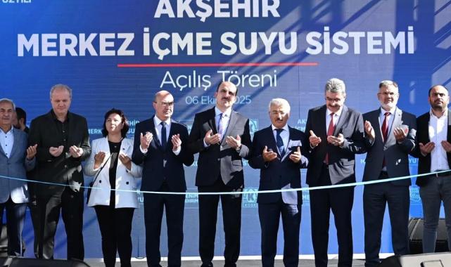 Konya Akşehir’in içme suyu sorununa 223 milyon TL’lik köklü çözüm