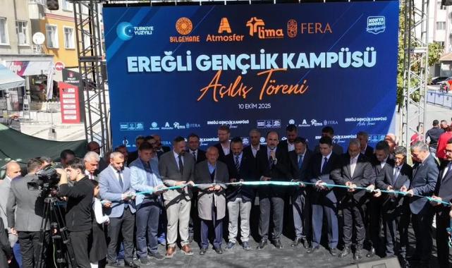 Konya Ereğli’de gençliğe yeni merkez