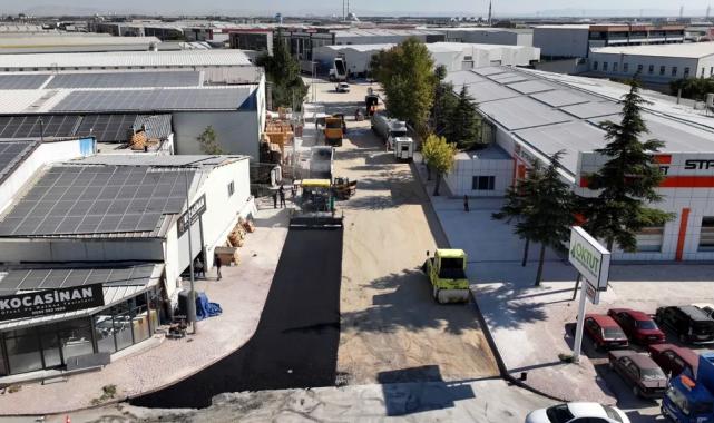 Konya Karatay’da asfalt hamlesi