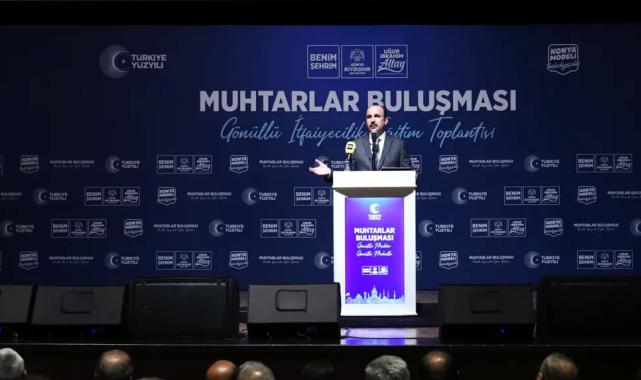 Konya’da 31 ilçeden muhtarlar gönüllü itfaiyecilik için buluştu