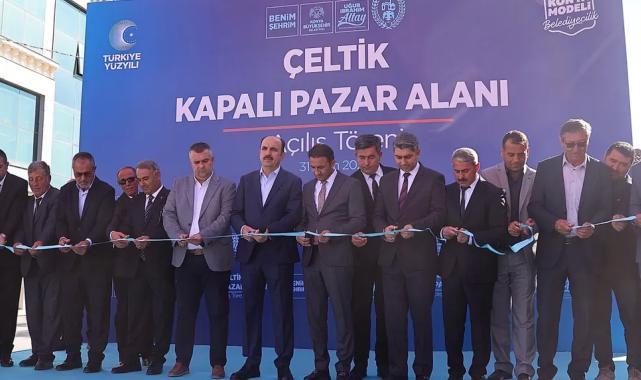 Konya’da Çeltik’e 102 milyon liralık Kapalı Pazar Yeri kazandırıldı