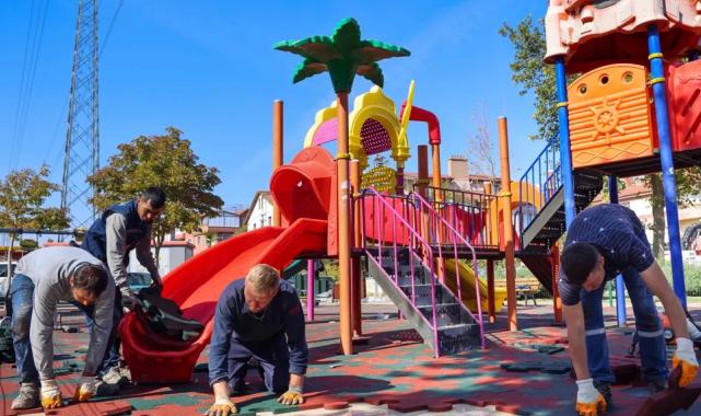 Konya Meram’ın park ve bahçeleri kışa hazırlanıyor