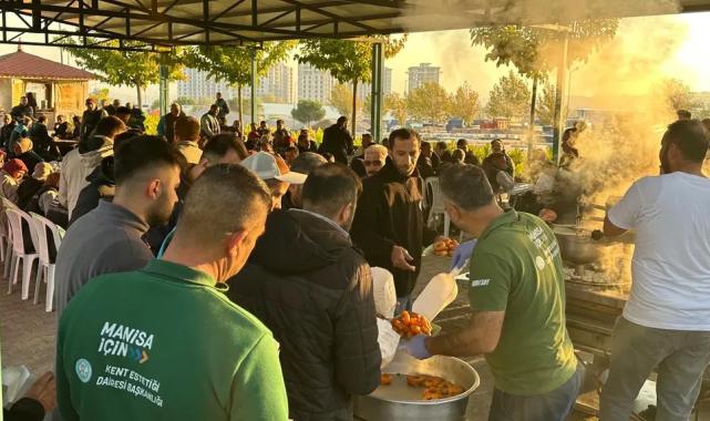 Manisa Büyükşehir’den vefat eden çalışanlarına lokma hayrı