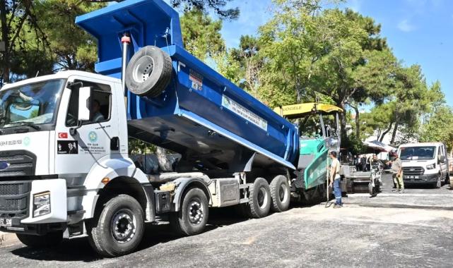 Manisa Kırkağaç’a 5 bin ton sıcak asfalt seriliyor