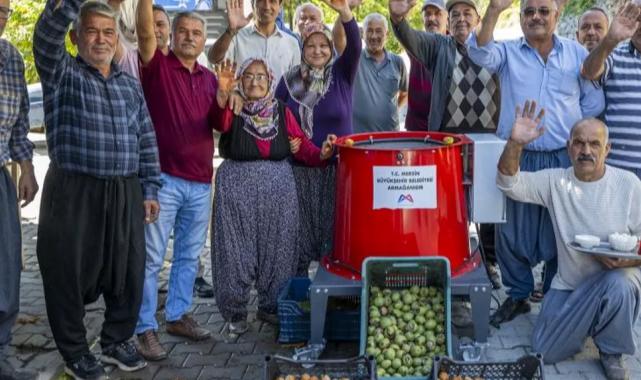 Mersin Büyükşehir’den üreticiye teknolojik destek