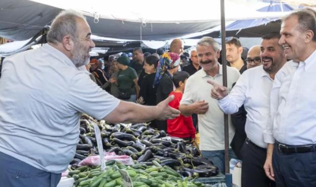 Mersin’de Başkan Seçer’e sevgi seli
