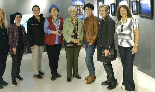 Necla Orhan ‘Sarmal’ Sergisi’nin konuğu oldu