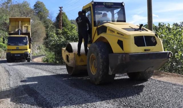 Ordu Gümüşköy’de asfalt sevinci