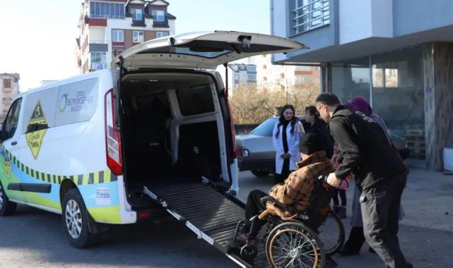 Ordu’da engelsiz ulaşım 7 bin 200 yolculukla umut taşıdı