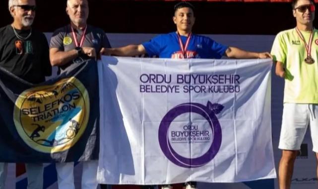 Ordu’ya triatlon zaferi!