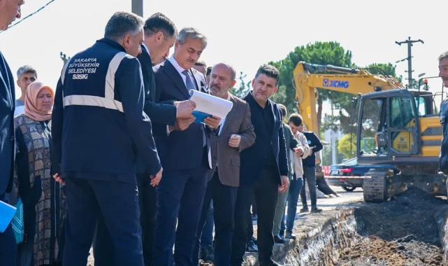 Sakarya Söğütlü’de altyapı güçleniyor