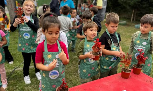Sakaryalı minik bahçıvanlar geleceği şekillendirdi