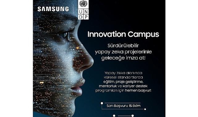 Samsung ve UNDP, Innovation Campus yapay zekâ eğitimi için gençlerin başvurularını bekliyor