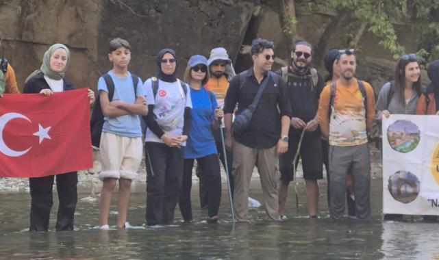 Şanlıurfa’dan 50 doğasever, Batman’da Zore Kanyonu’nda