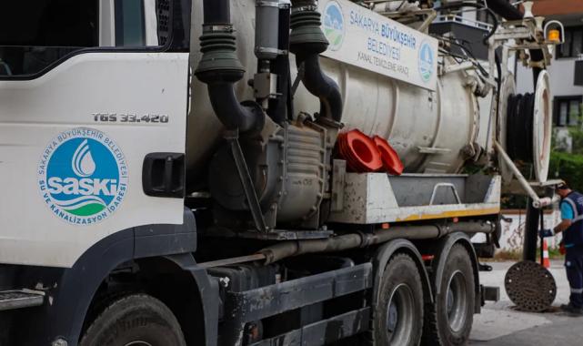 SASKİ kuvvetli yağış uyarılarıyla sahada