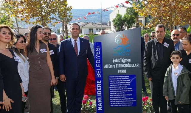 Şehit Teğmen’in adı Narlıdere’de yaşayacak