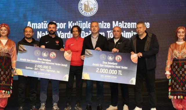Sivas’ta amatör spor kulüplerine 4 milyon TL’lik destek
