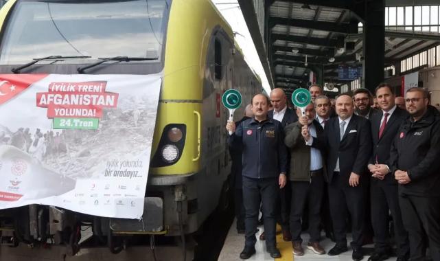 24. İyilik Treni Afganistan yolunda