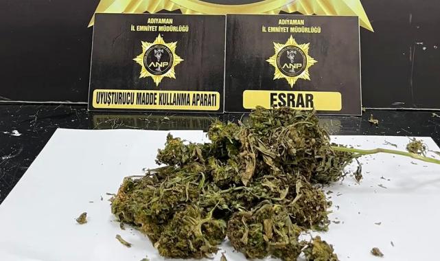 Adıyaman’da klima ünitesine zulalanmış esrar ele geçirildi!