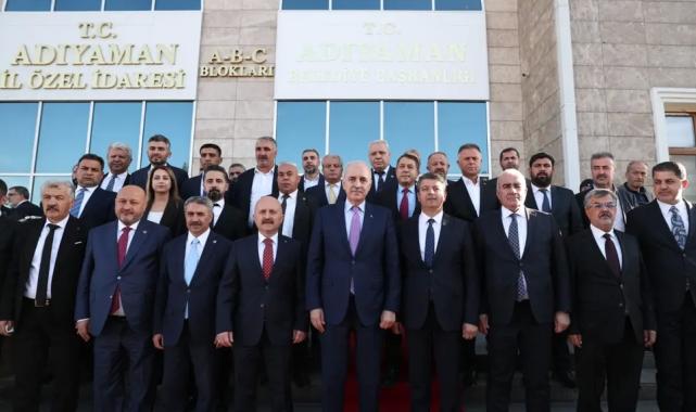 Adıyaman’da Kurtulmuş’tan Valilik ve belediye ziyareti