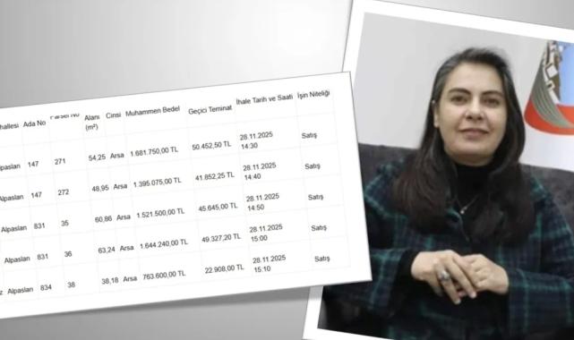 Ağrı Belediyesi’nden tartışmalı arsa satışı! 5 taşınmaz 7 milyon TL’ye ihaleye çıkarılıyor