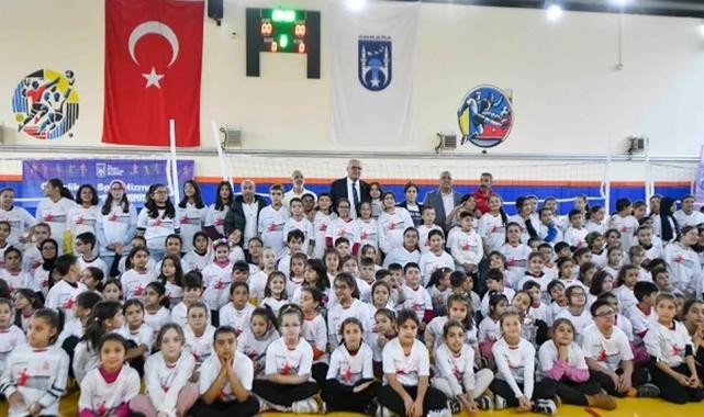 Ankara Büyükşehir’den ‘Voleybolcu Fabrikası’na destek