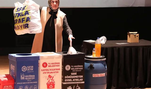 Ankara Keçiören’den öğretmenlere ‘sıfır atık’ eğitimi