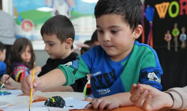 Ankara Keçiörenli çocuklar Workshop ile doyasıya eğlendi