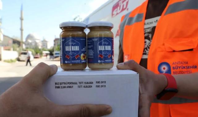 Antalya’da bebeklere “Halk Mama” desteği