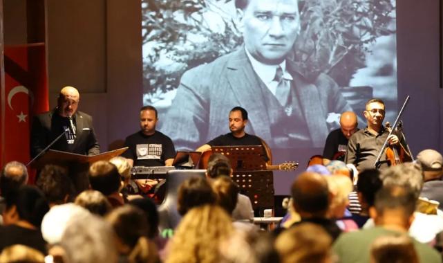 Atatürk, Efes Selçuk’ta şarkılar ve şiirlerle anıldı