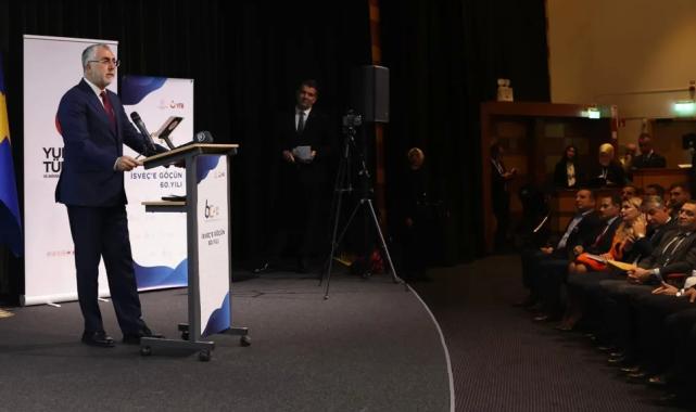 Bakan Işıkhan, İsveç’te Türk gurbetçilerle buluştu