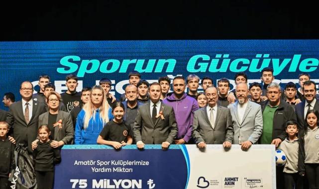 Balıkesir’de gençlere ve spora büyük destek