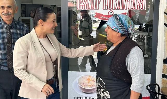 Başkan Sengel Çamlık’ta üreticiyle buluştu