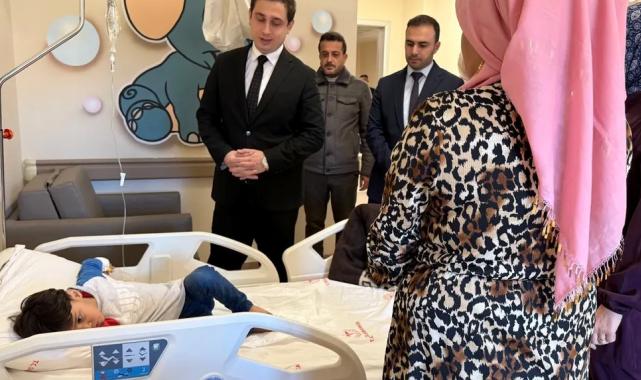 Batman Sason’da Kaymakam Başar’dan hastane ziyareti