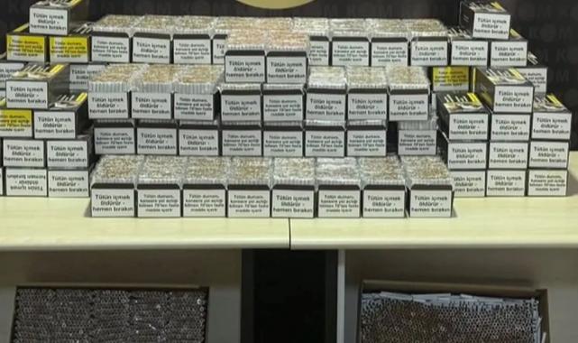 Bilecik Pazaryeri’nde kaçak tütün operasyonu