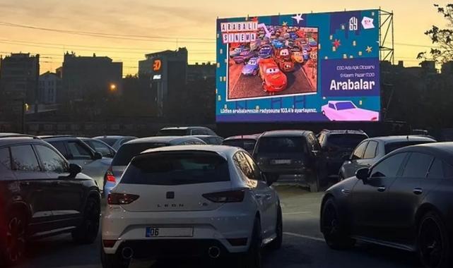 CSO Ada Ankara’da arabalı sinema keyfi