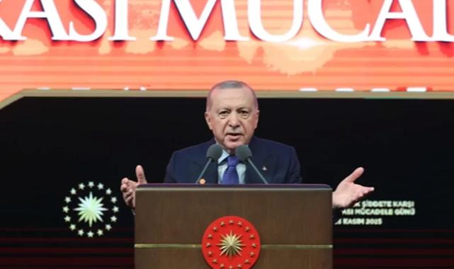 Cumhurbaşkanı Erdoğan: Kadına yönelik şiddet, ailenin geleceğine vurulmuş bir darbedir