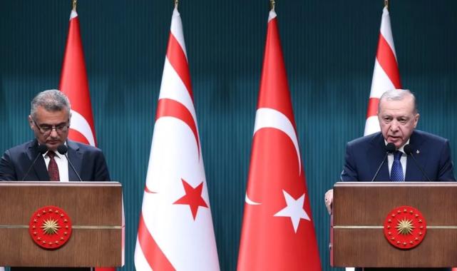 Cumhurbaşkanı Erdoğan: Kıbrıs’ta en gerçekçi çözüm iki devletli yapıdır