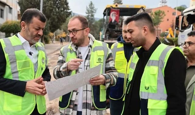 Denizli Kınıklı’da yol konforu artıyor