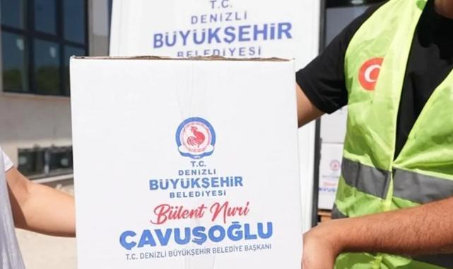 Denizli’de online gıda kolisi uygulaması başladı