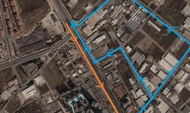 Denizli’de üst geçit çalışmalarında yeni etap