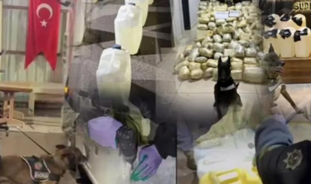 Erzurum ve Mersin’de 447 kilogram uyuşturucu: 3 gözaltı