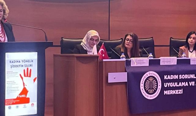 Erzurum’da “Kadına Yönelik Şiddetin İzleri” paneli